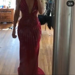 Long prom dress Beverly Hills